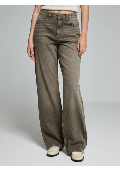 Yeni Sezon Straight Fit Kadın Jean Pantolon fiyatları