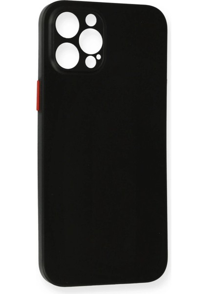 Iphone 12 Pro Max Kılıf Pp Ultra Ince Kapak - Siyah