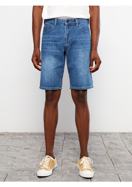 Yeni Sezon Standart Kalıp Erkek Jean Şort modelleri