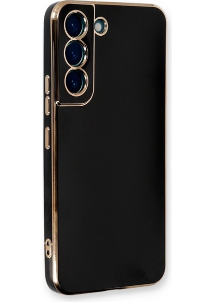 Samsung Galaxy S21 Fe Kılıf Volet Silikon - Siyah