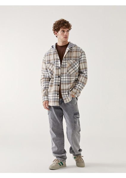 Yeni Sezon Rahat Kalıp Uzun Kollu Ekose Erkek Oduncu Gömlek Ceket fiyatları