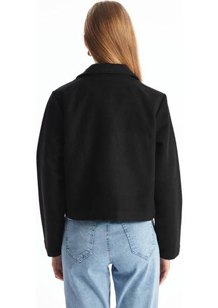 Yeni Sezon Düz Uzun Kollu Kadın Kaşe Ceket indirimleri