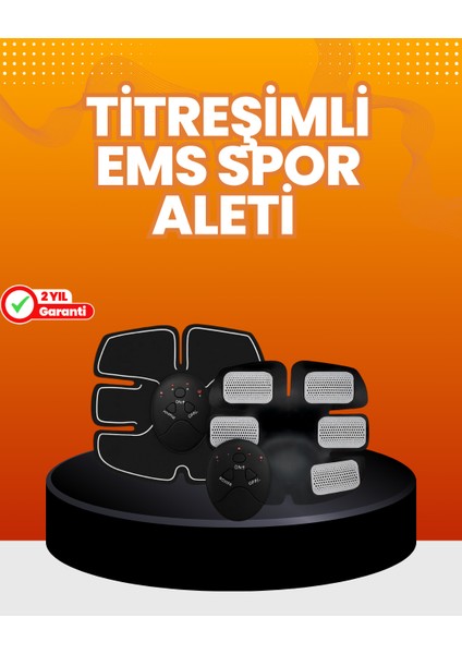 Lvsqvr 2025 A Kalite Ems Titreşimli Fitness Aleti Hızlı Kas Yapma Teknolojisi