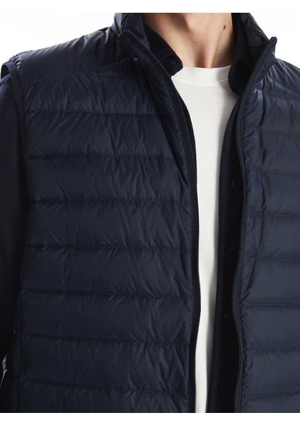 Yeni Sezon Standart Kalıp Dik Yaka Erkek Şişme Yelek modelleri