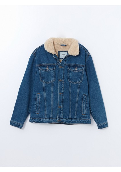 Yeni Sezon Slim Fit Erkek Jean Ceket indirimleri