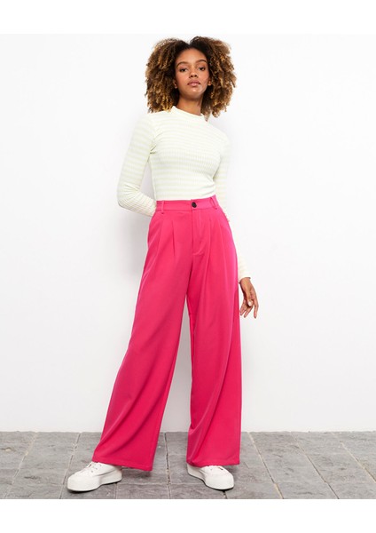Yeni Sezon Rahat Kalıp Düz Saten Kadın Pantolon fiyatları
