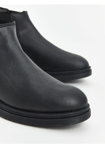 Yeni Sezon Deri Görünümlü Erkek Bot modelleri