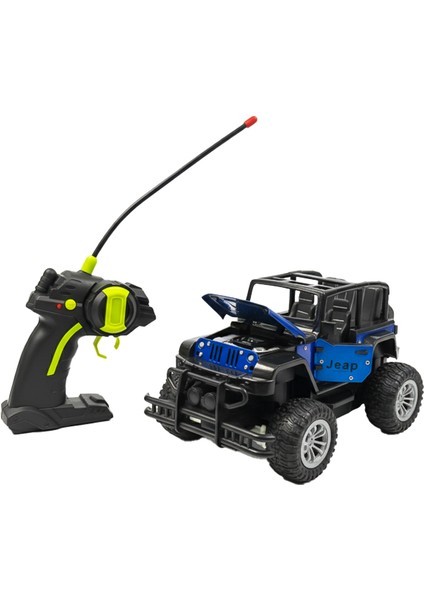 Uzaktan Kumandalı 1:20 Şarjlı Metal Off Road Işıklı Safari Aracı Lacivert 690 fiyatları