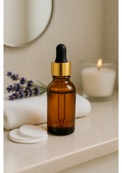 12’li 50 ml Amber Cam Serum Şişesi + Gold (Altın) Metal Kapaklı Siyah Uçlu Damlalık indirimleri