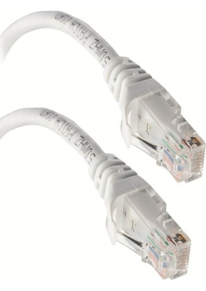 2 Metre Cat6 Lan Internet Data Modem Kablosu (Cat 6 Ethernet Modem RJ45 Uçlu Jacklı Network Adsl)