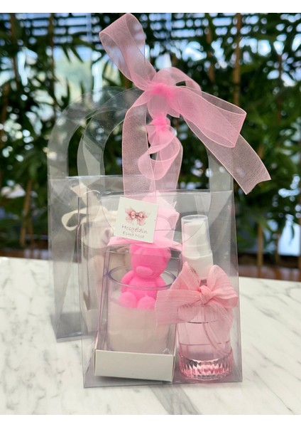 Bebek, Doğum,mevlid,doğumgünü, Hediyelik Asetat Çanta,kolonya ve -10 Adet fiyatları