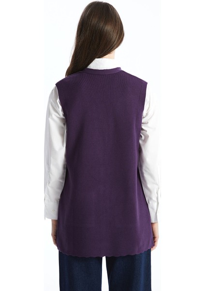 Yeni Sezon V Yaka Kadın Triko Yelek indirimleri