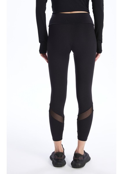 Yeni Sezon Kadın Beli Lastikli Ekstra Dar Fit Düz Tayt fırsatları