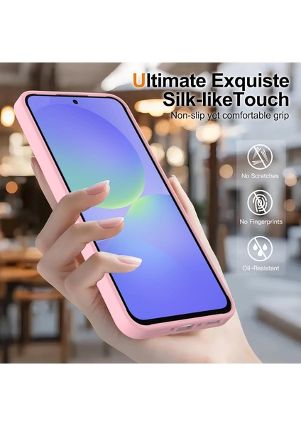 Samsung Galaxy S25 Uyumlu Kamera Lens+Ekran Koruyucu Magsafe Şarj Destekli Iz Tutmaz Mat Kapak