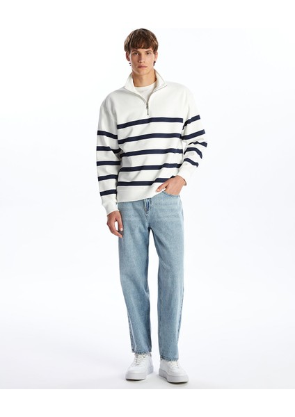 Yeni Sezon Dik Yaka Uzun Kollu Erkek Kalın Kalın Sweatshirt fiyatları