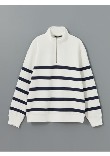 Yeni Sezon Dik Yaka Uzun Kollu Erkek Kalın Kalın Sweatshirt indirimleri