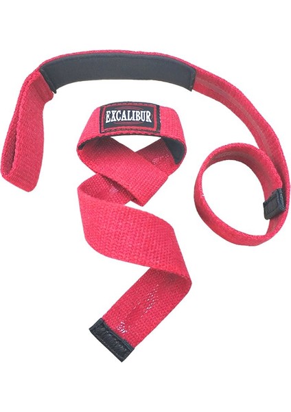 Fitness Deadlift Bilek Kayışı Lifting Strap Kırmızı Çift fiyatları