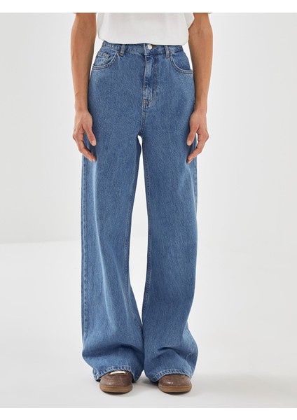 Yeni Sezon Wideleg Kadın Jean Pantolon modelleri