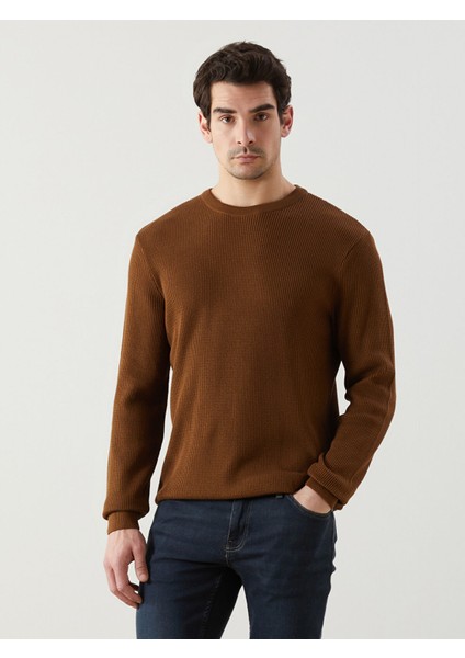 Yeni Sezon Bisiklet Yaka Erkek Triko Kazak