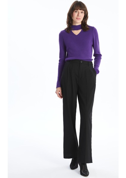 Yeni Sezon Dik Yaka Kadın Triko Kazak fiyatları