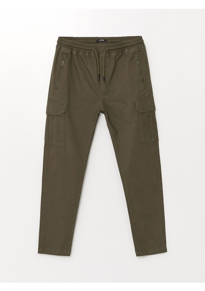 Yeni Sezon Standart Kalıp Gabardin Erkek Kargo Pantolon indirimleri