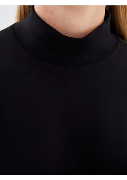 Yeni Sezon Dik Yaka Oversize Kadın Sweatshirt modelleri