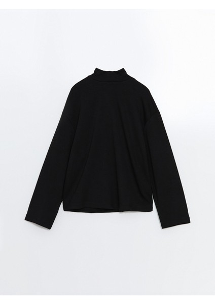 Yeni Sezon Dik Yaka Oversize Kadın Sweatshirt indirimleri