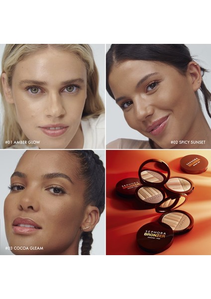 Bronzer Shımmer - Bronzlaştırıcı Pudra 02 Spicy Sunset (8 G) fiyatları