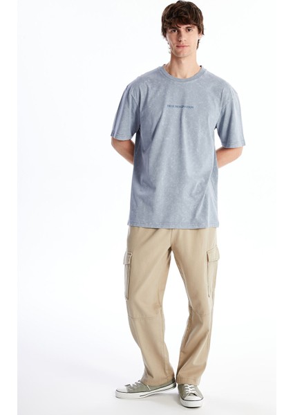 Yeni Sezon Rahat Kalıp Erkek Kargo Pantolon