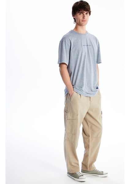 Yeni Sezon Rahat Kalıp Erkek Kargo Pantolon fiyatları