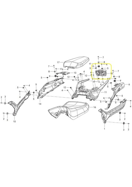 GV650 Arka Stop Lambası modelleri