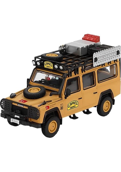 Mini Gt 1/64 Land Rover Defender 110 1989 Camel Trophy Turkey