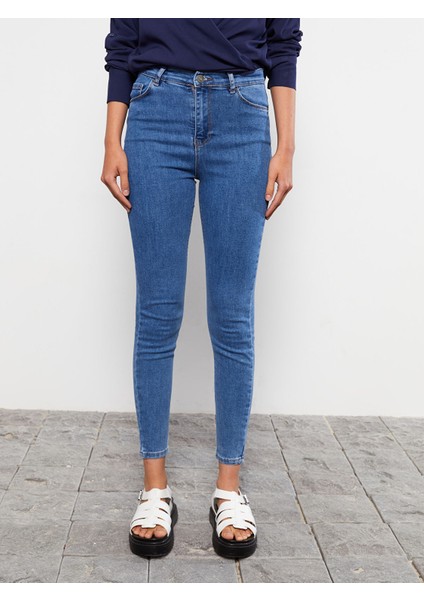 Yeni Sezon Yüksek Bel Jüpiter Süper Skinny Fit Kadın Jean Pantolon modelleri