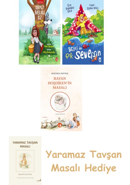 Kırmızı Başlıklı Kız Kurda Karşı + Belki De Çok Seversin + Bayan Hoşdiken'in Masalı