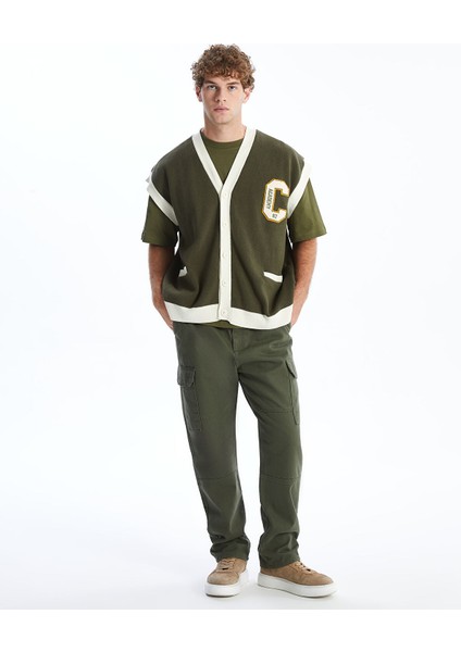 Yeni Sezon Rahat Kalıp Gabardin Erkek Kargo Pantolon fiyatları