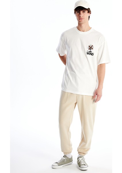 Yeni Sezon Standart Kalıp Erkek Kalın Eşofman Altı