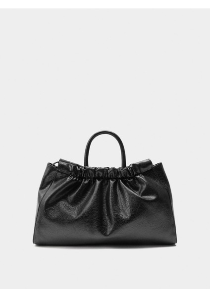 Büzgülü Shopper Çanta