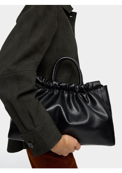 Büzgülü Shopper Çanta fiyatları