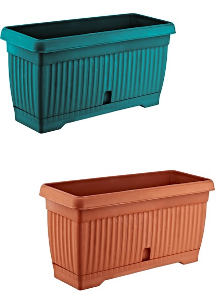 Saksi Botanik Balkon NO:510 Gri