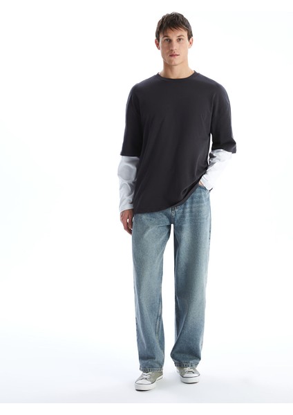 Yeni Sezon Super Baggy Fit Erkek Jean Pantolon