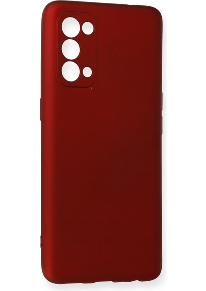 Oppo Reno 5 Kılıf First Silikon - Bordo fiyatları