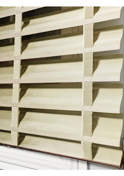 Picasso Shadow Silüet Kumaş Jaluzi Store Perde, Alüminyum Kasalı Yüksek Kaliteli - Latte 3212SHADOW fırsatları