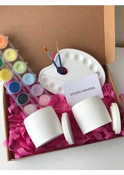 Kendin Yap Hobi Boyanabilir Obje Seti - Taş Boyama Seti fırsatları