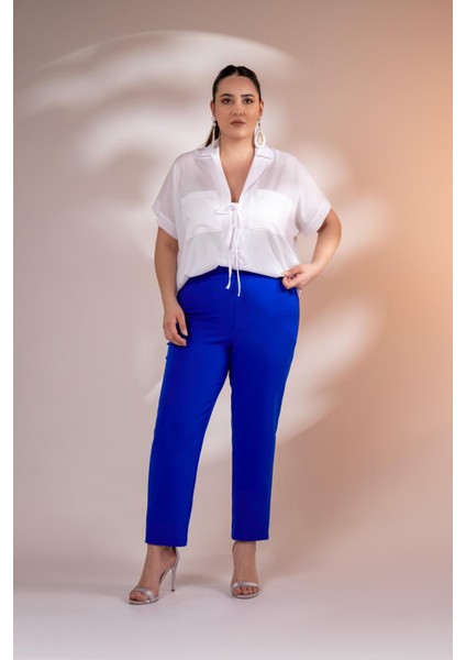 Kadın 122210 Kaşha Saks Pantolon