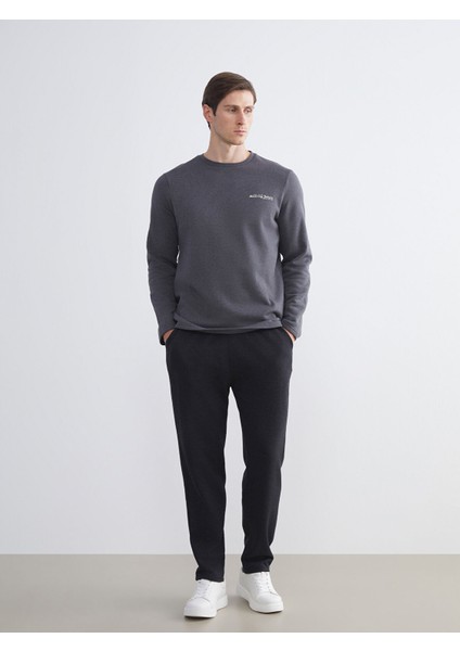 Yeni Sezon Standart Kalıp Erkek Kalın Eşofman Altı