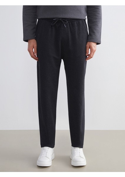 Yeni Sezon Standart Kalıp Erkek Kalın Eşofman Altı fiyatları