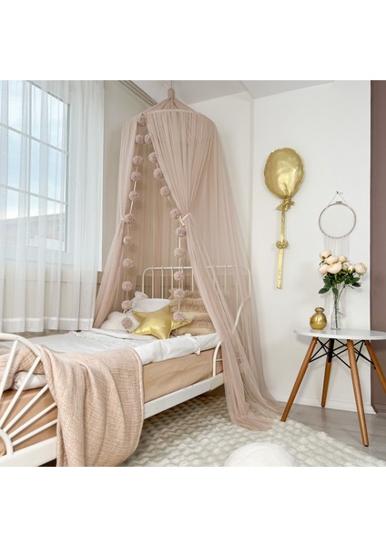 Tül Cibinlik Basic Pinkish Stone