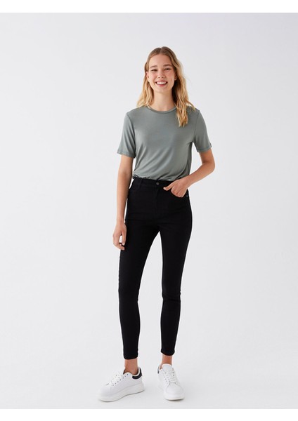 Yeni Sezon Yüksek Bel Mercury Skinny Fit Kadın Jean Pantolon modelleri