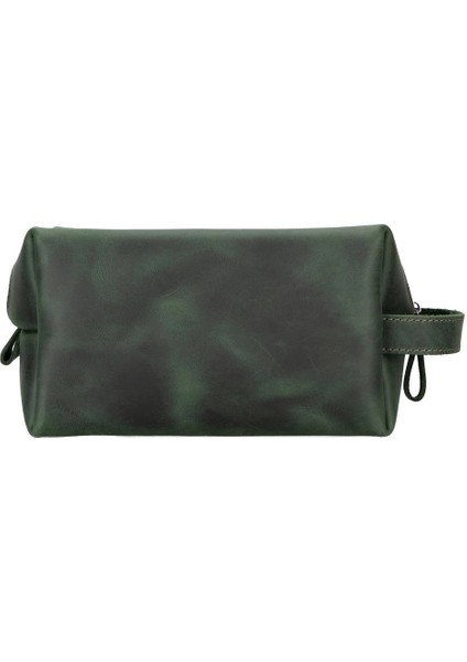 Deri Bakım ve Seyahat Çantası, x Beden, Antik Koyu Yeşil modelleri