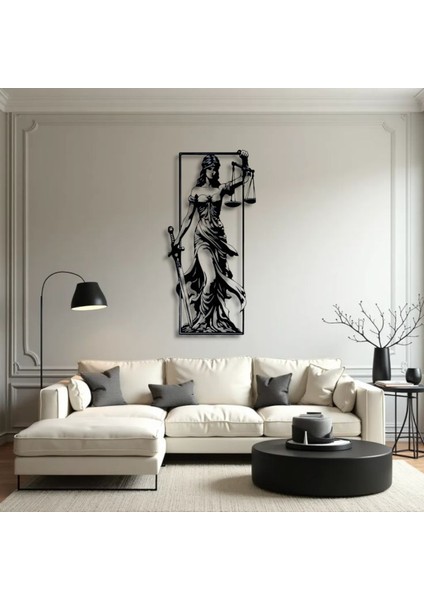 Adalet Tanrıçası Themis Metal Duvar Dekoru – Hukuk Bürosu ve Ofis Tasarımı indirimleri